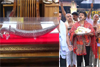 Udupi: CM Vijay offers 1.6 kg silver sword to Kollur Mookambika